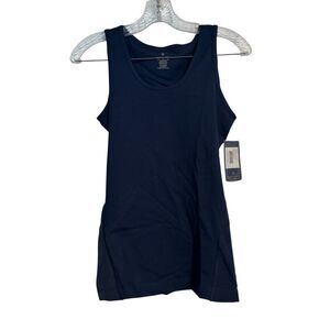 Tommie Copper Women's Lower Back Support Tank Dark‎ Navy Size Medium